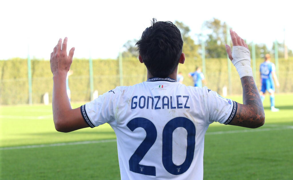Diego Gonzalez, Lazio Primavera