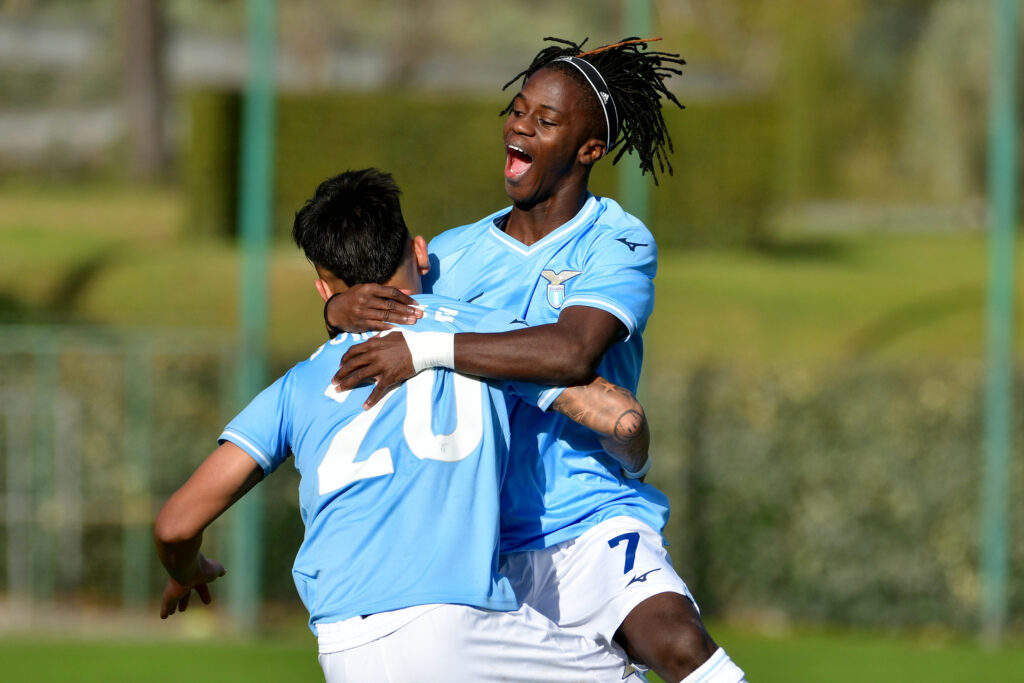 Diego Gonzalez e Sana Fernandes, Lazio Primavera