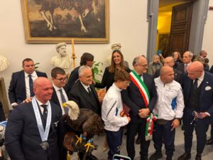 Cerimonia Lazio 124 anni