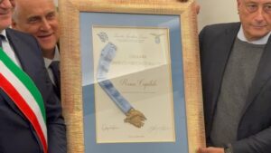 Cerimonia Lazio 124 anni