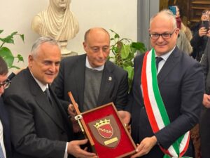 Cerimonia Lazio 124 anni