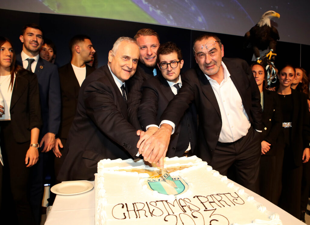 Lotito e Sarri