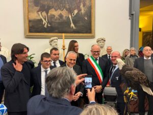 Cerimonia Lazio 124 anni