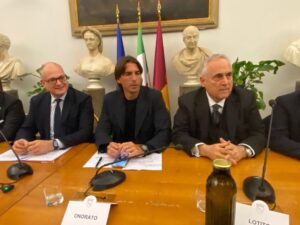 Cerimonia Lazio 124 anni