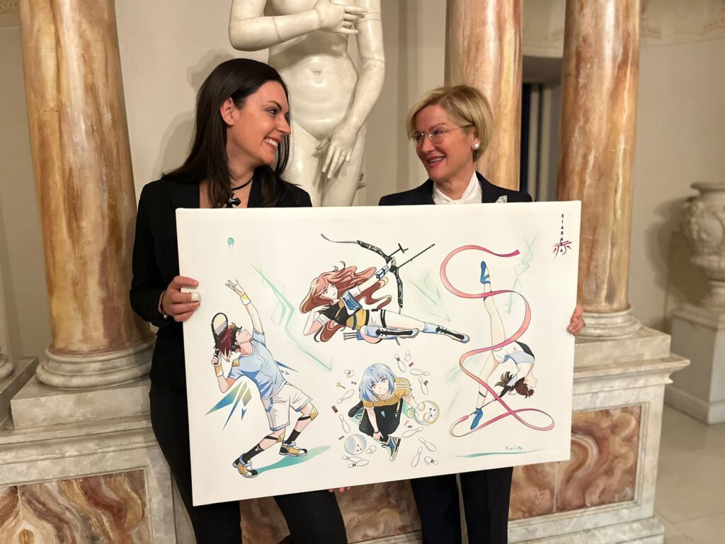 Gabriella Bascelli e Cristina Mezzaroma