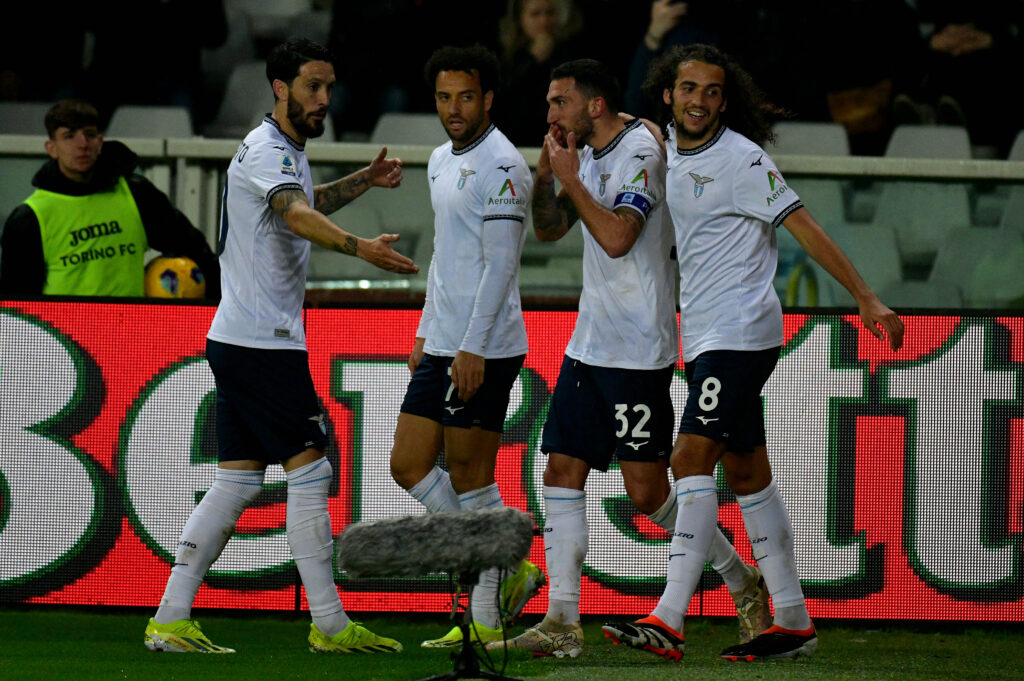 Luis Alberto, Felipe Anderson, Cataldi e Guendouzi