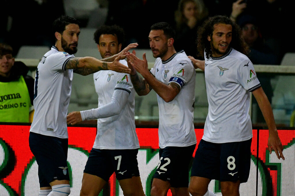 Luis Alberto, Felipe Anderson, Cataldi e Guendouzi