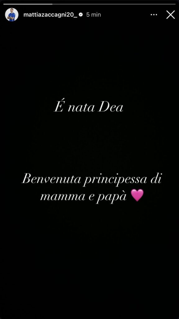 Zaccagni e Chiara Nasti