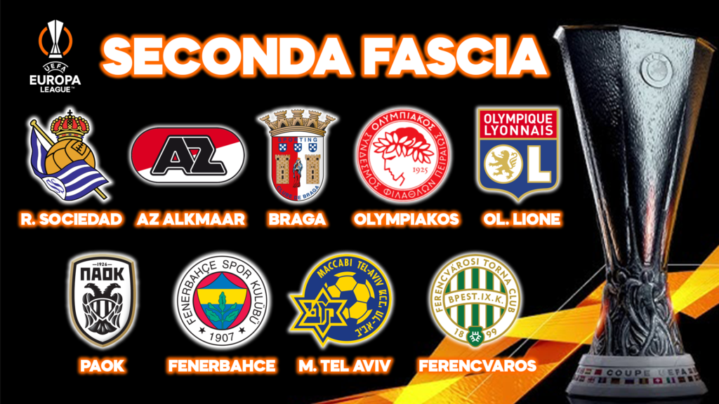 Sorteggi EL 24-25, seconda fascia