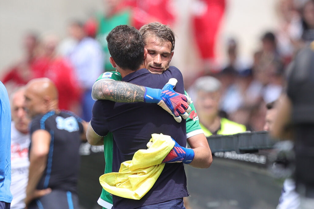 Provedel e Thiago Motta