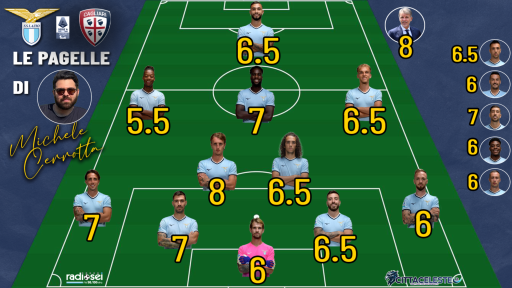 Lazio-Cagliari, pagelle Michele Cerrotta