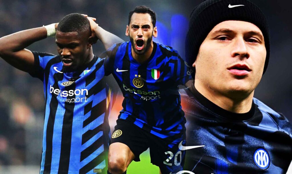 Barella, Calhanoglu e Thuram