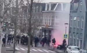 Tifosi Ajax ad Alkmaar