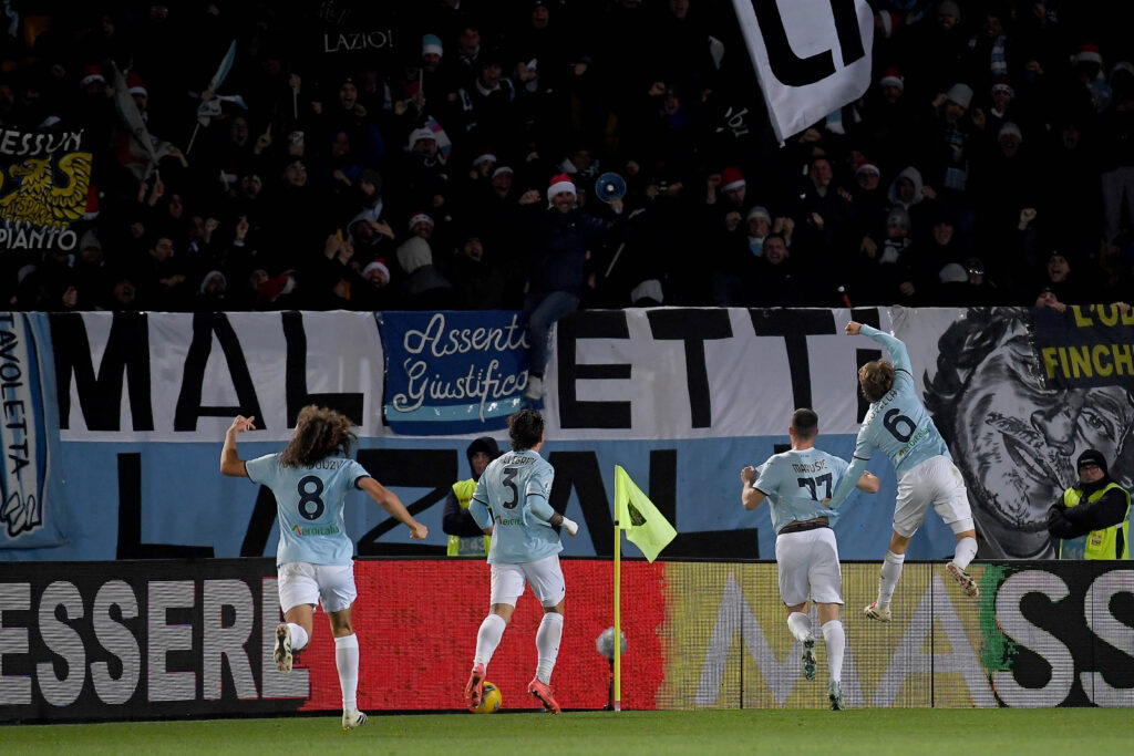 Guendouzi, Pellegrini, Marusic e Rovella