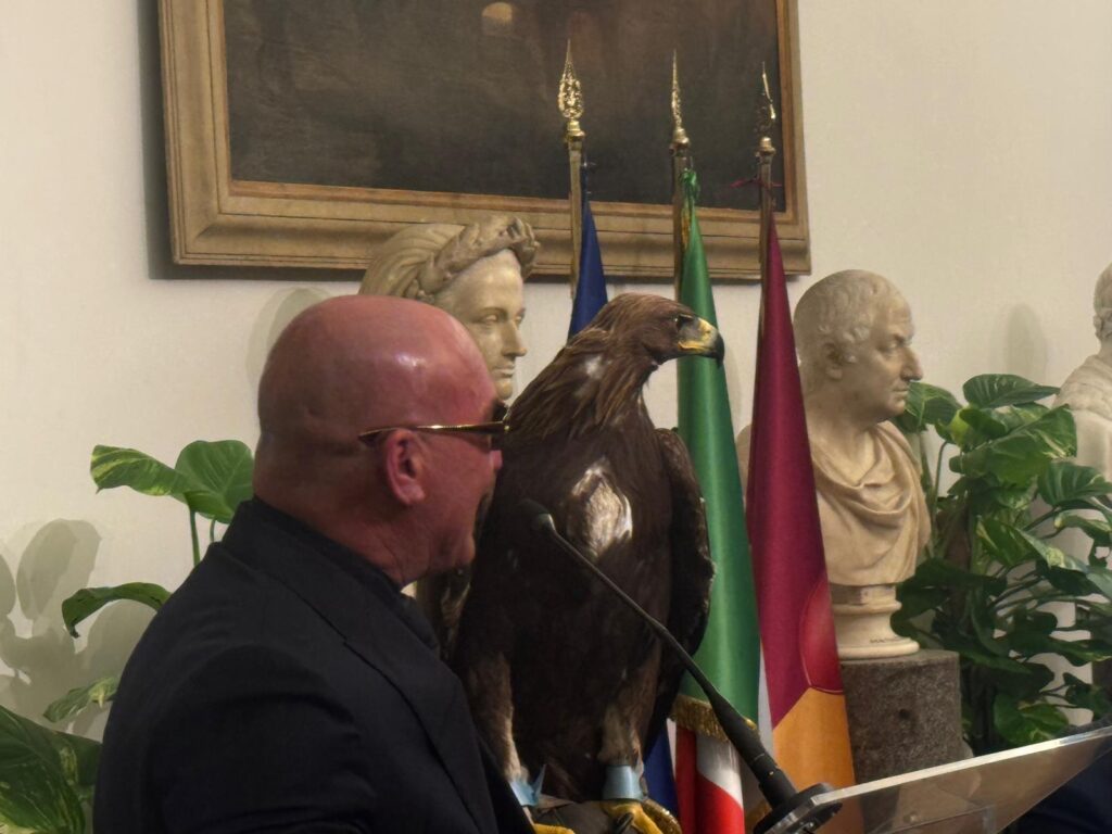 Juan Bernabè con Olympia