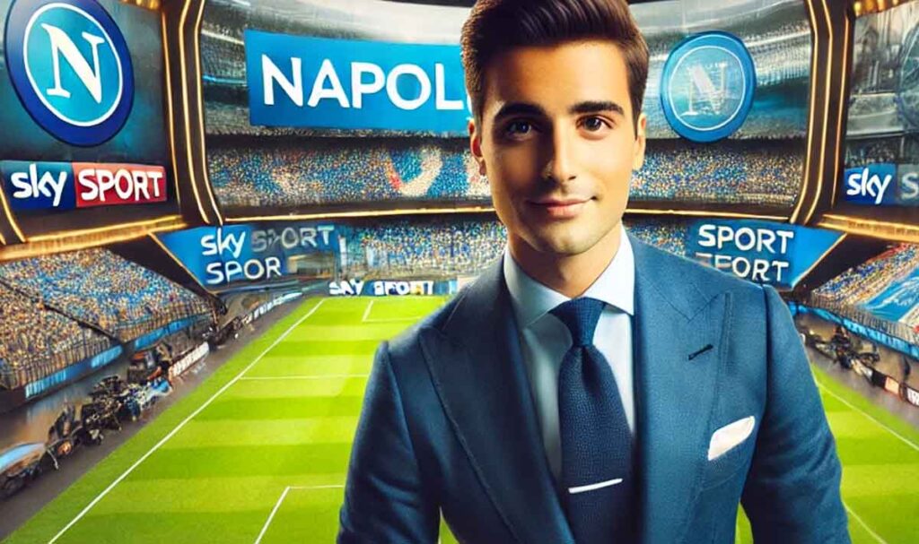 Giornalista azzurro