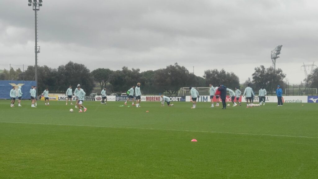 Lazio-Viktoria Plzen rifinitura Formello