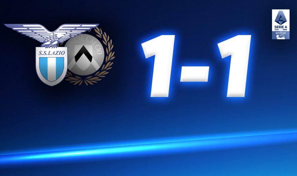 Lazio-Udinese 1-1