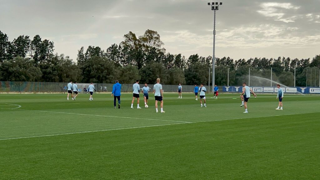 Rifinitura Lazio-Bodo/Glimt Europa League Formello