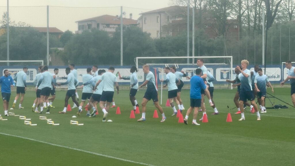 Rifinitura Lazio-Bodo/Glimt Europa League Formello