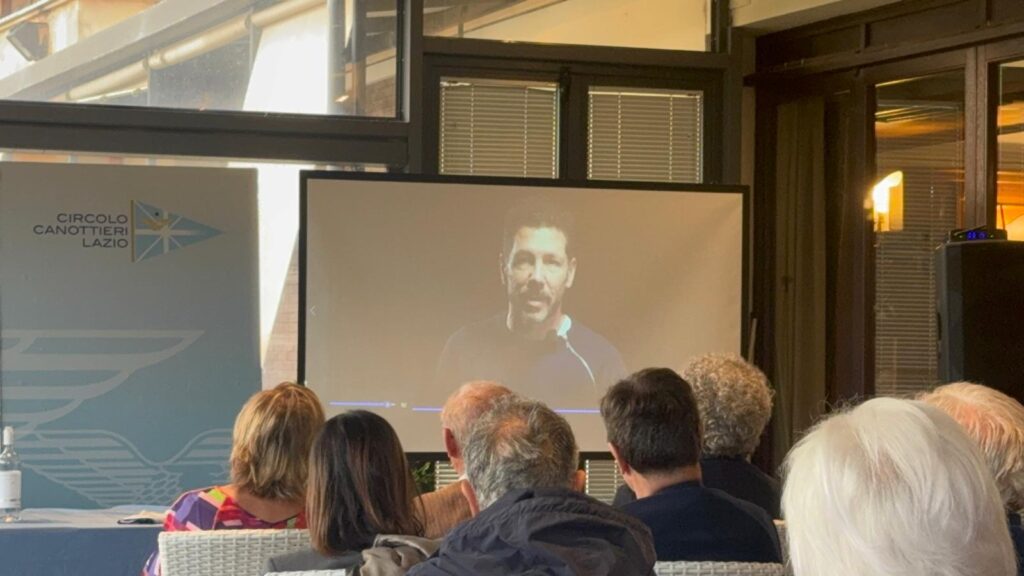 Videomessaggio di Simeone durante presentazione libro “Diluvio e Delirio"