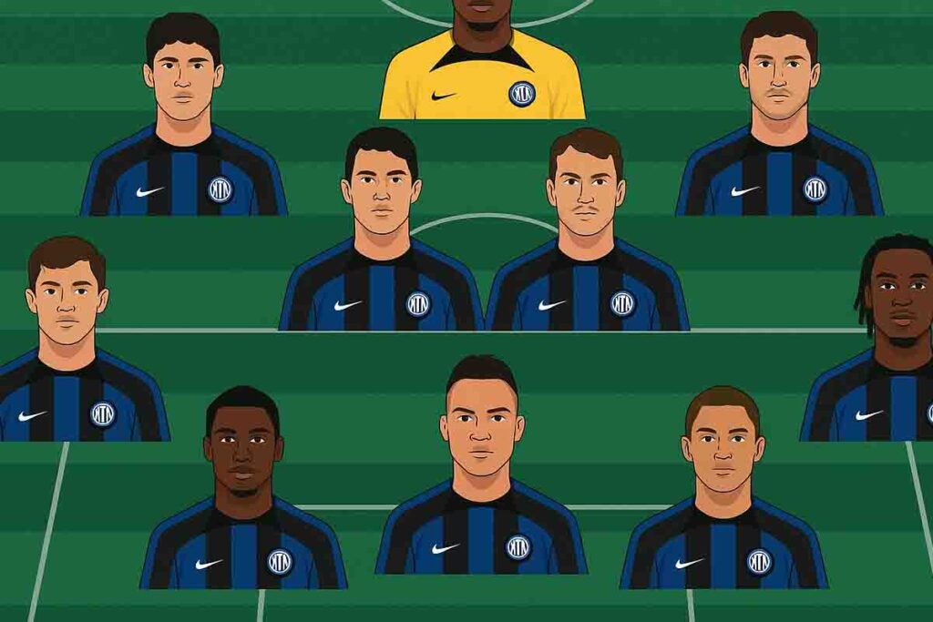 Inter, ecco la nuova formazione
