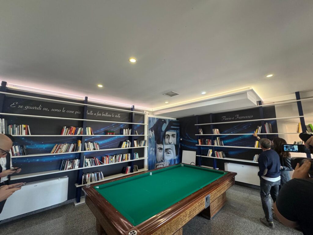 Biblioteca intitolata a Flavio e Francesco