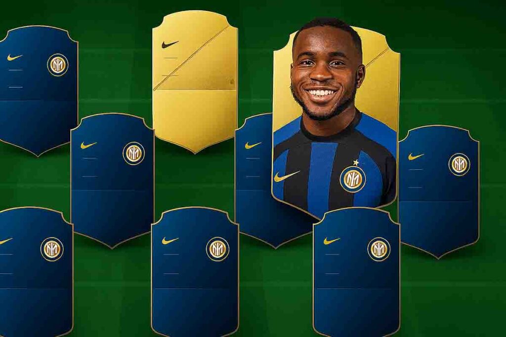 La formazione dell'Inter con Lookman