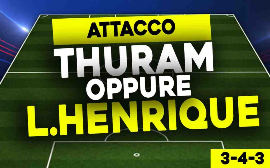 Thuram e Luis Henrique