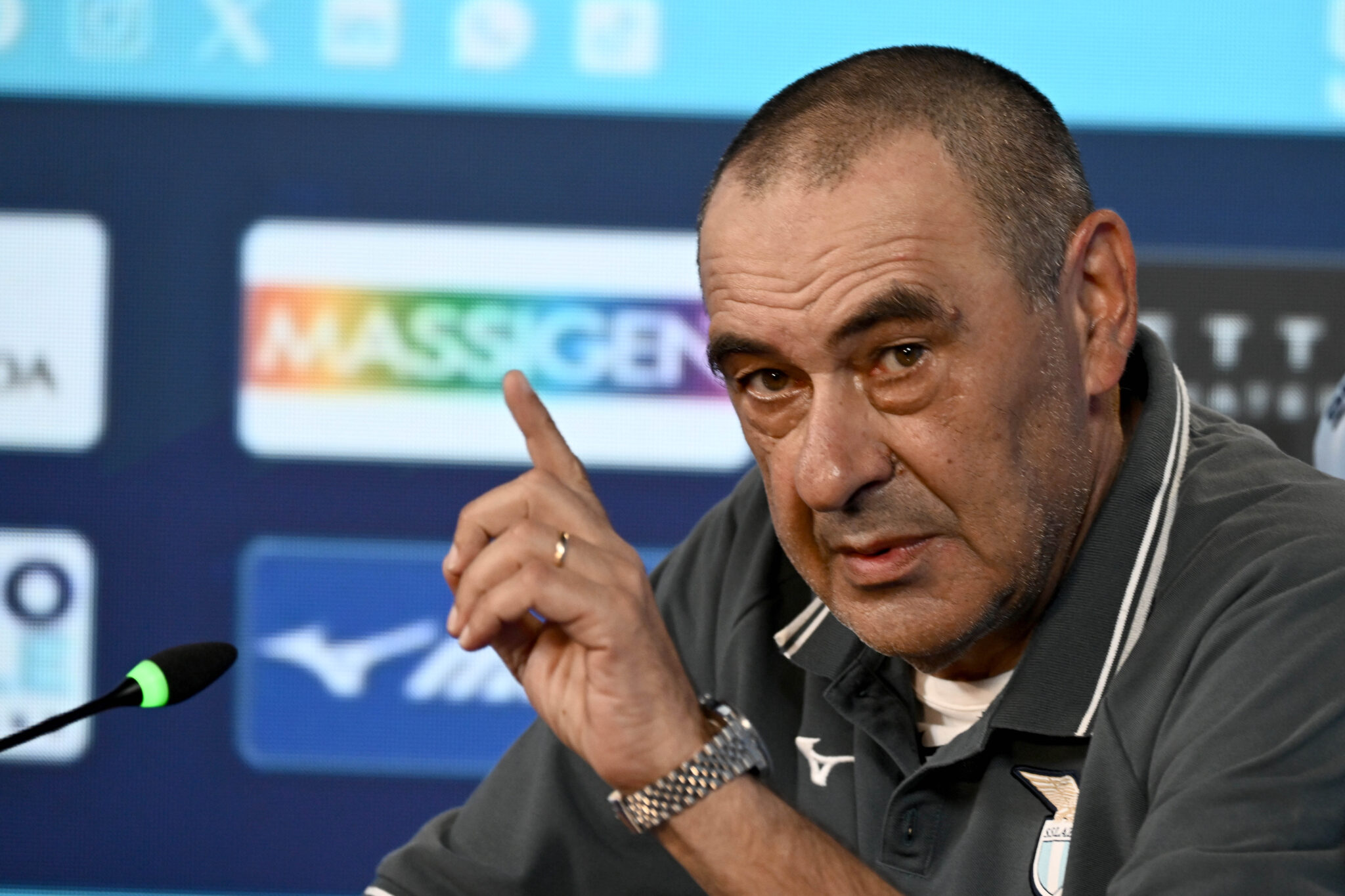Lazio, Sarri: "Più colpa nostra che meriti loro. Romagnoli? Rosso da Var"