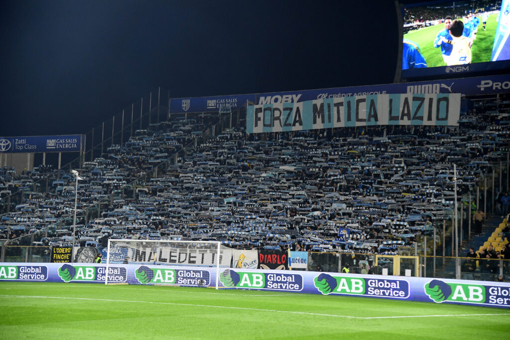 Tifosi Lazio a Parma