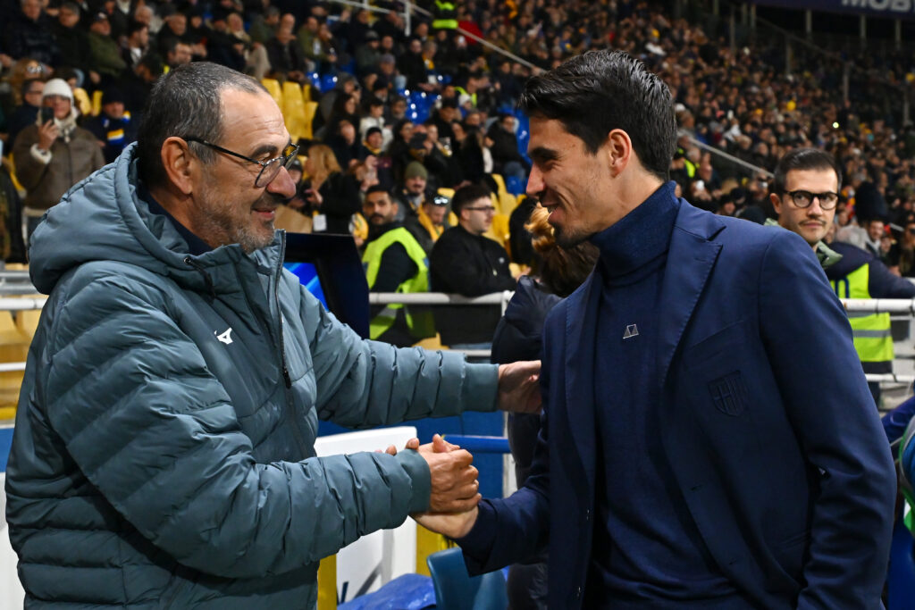 Maurizio Sarri e Cuesta