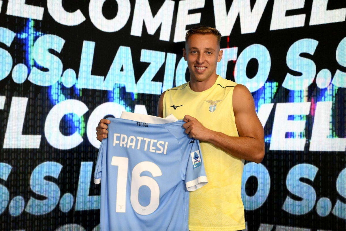 SS Lazio New Signing Davide Frattesi Medical Tests