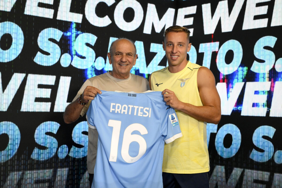 SS Lazio New Signing Davide Frattesi Medical Tests