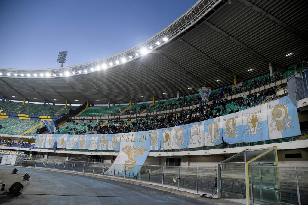 Tifosi Lazio a Verona