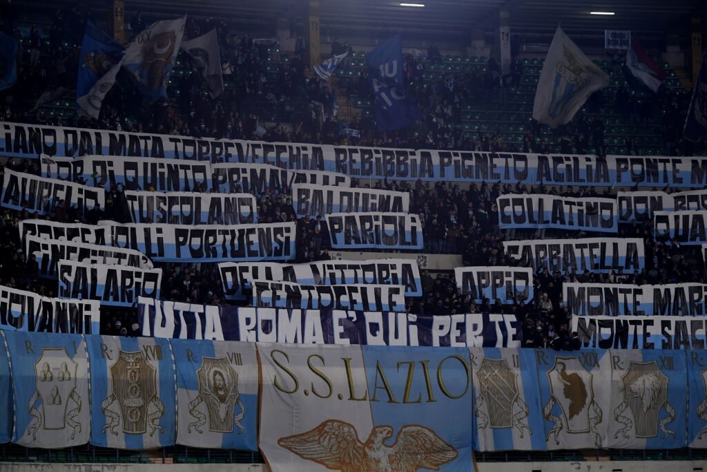 Tifosi Lazio a Verona