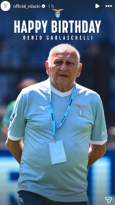 Storia Instagram Lazio